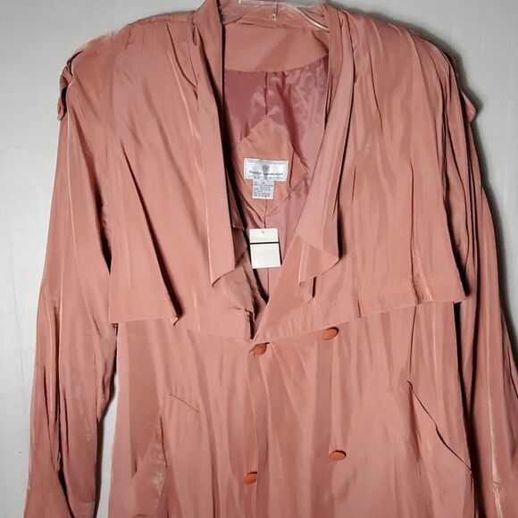 Blush Trench Coat - Picture 3 of 4